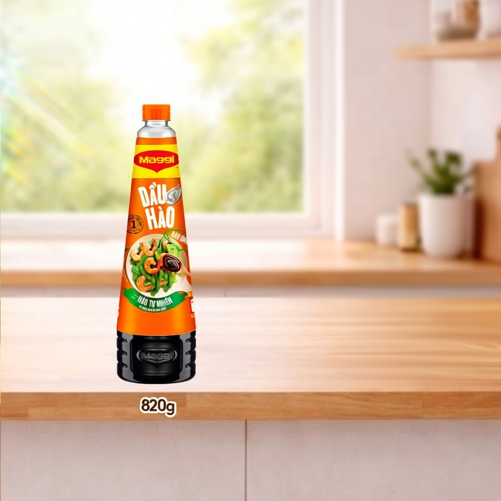 Dầu hào Maggi chai 820g