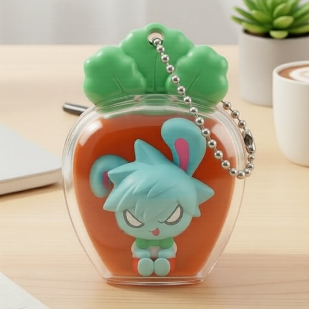 Móc khóa Thỏ Cà Rốt Blind Box Sân Khấu Alien, Nhân Vật Mini ALNST Chính Hãng, Túi Bí Ẩn Anime, Quà T