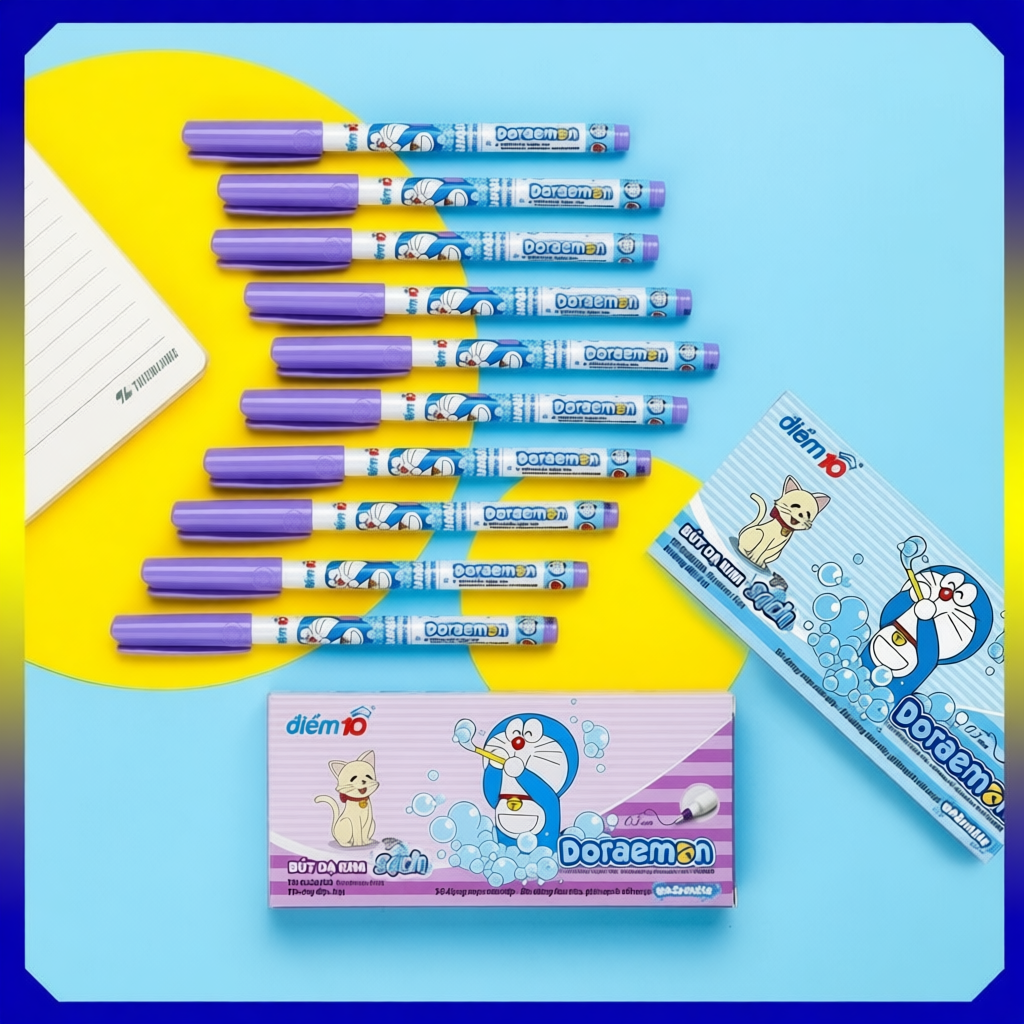 Combo 5/10/20 Bút lông kim Điểm 10 Doraemon TP-FL08/DO