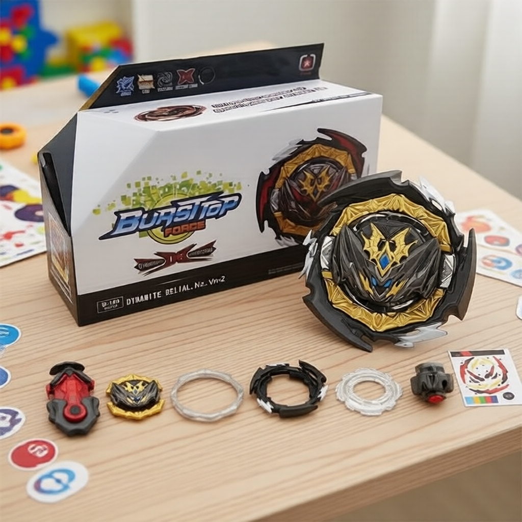 TOMOYO Nhật Bản Beyblade Burst DB Thế hệ B180 Dynamite Belial Hợp kim Con quay đồ chơi cho trẻ em