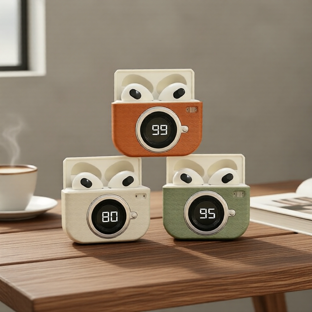 Tai nghe Bluetooth HQAi H12 Hi-fi nhỏ gọn, pin bền, có mic