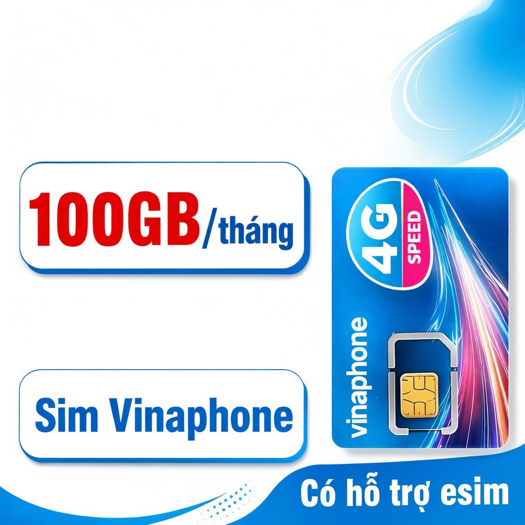 Sim 5G vinaphone 12TD49 - sim miễn phí sử dụng 100G tốc độ cao trong vòng 12 tháng