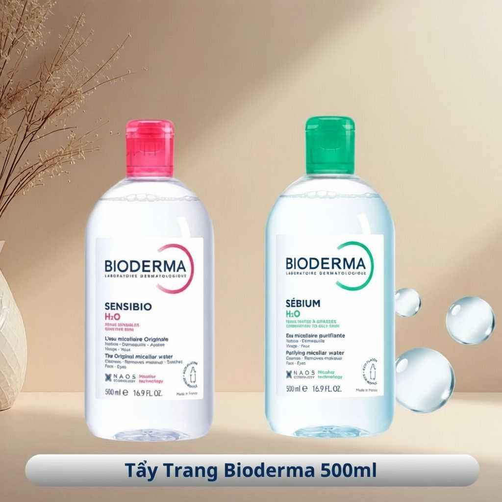 Nước Tẩy Trang Nội Địa Pháp Bio 500ml l Ngân Phạm Korea