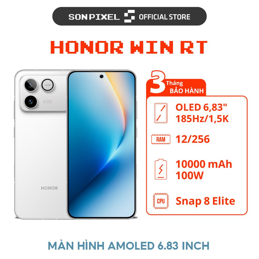 Điện Thoại Honor WIN RT, Chip Snapdragon 8 Elite, Ram 12/16GB, Màn hình AMOLED 6.83 Inch. SonPixel