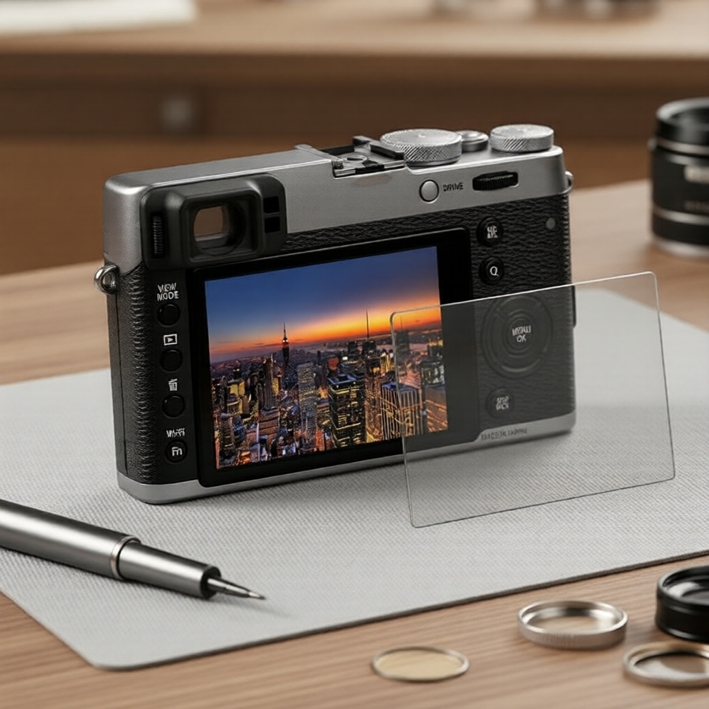 Miếng dán màn hình kính cường lực PULUZ 2.5D 9H cho Fujifilm X100T XE2 XE2S
