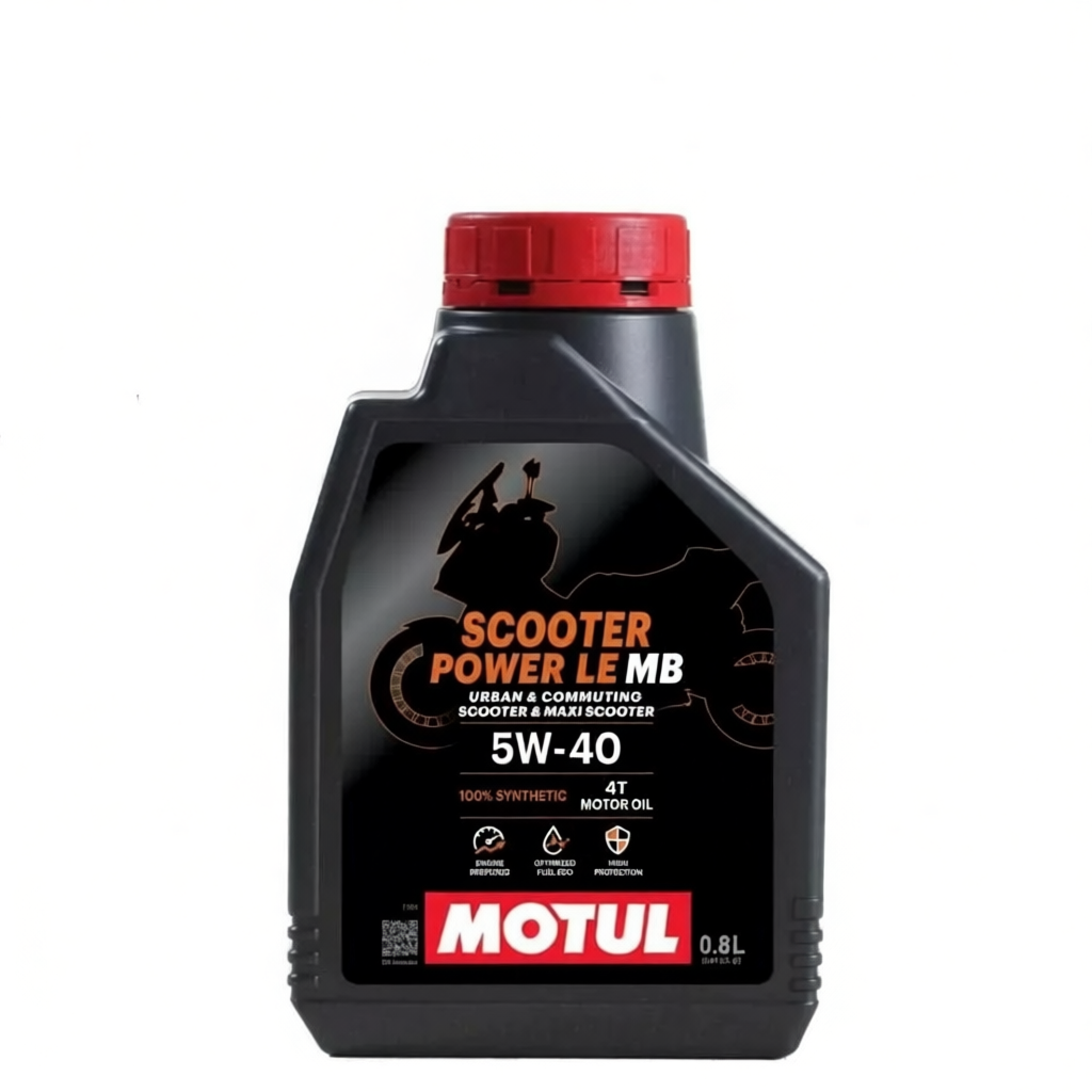 Nhớt MOTUL tổng hợp 100% xe tay ga - MOTUL SCOOTER POWER LE 5W40 Chính hãng