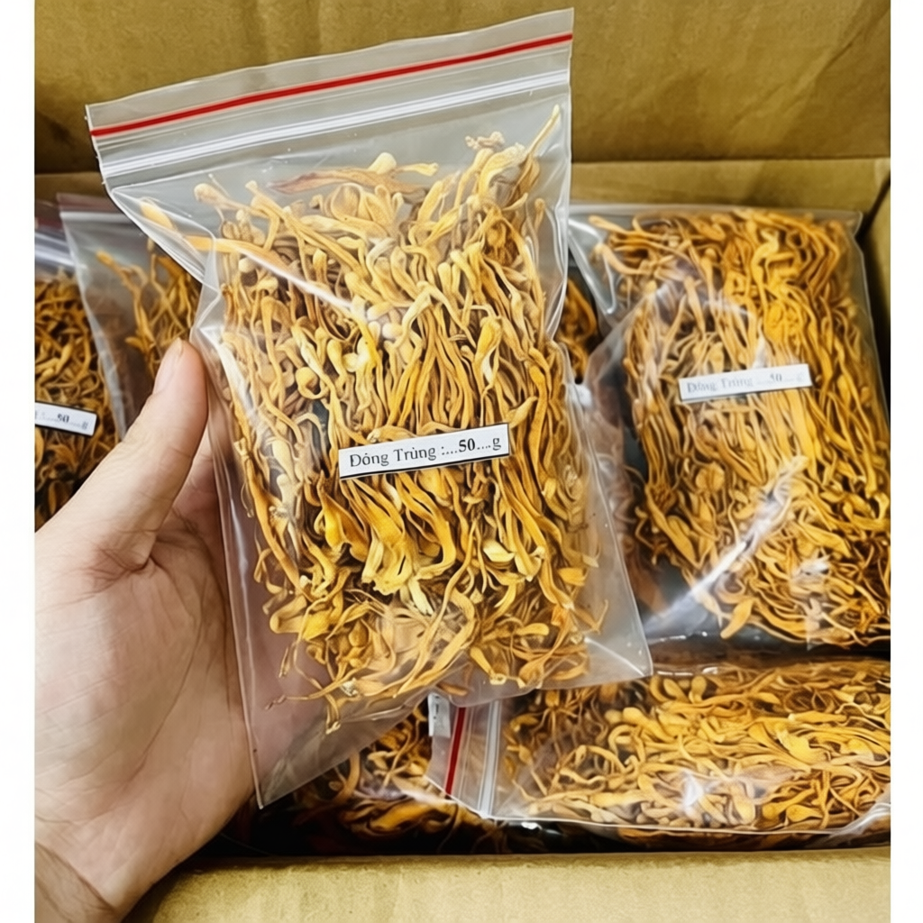 50g - Đông Trùng Hạ Thảo - Heri Shop 0106