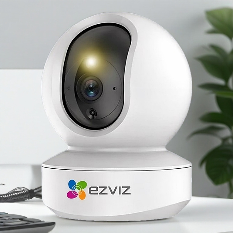 Camera Wifi Trong Nhà Ezviz H6 H6C PRO 2K 1080P 2MP 4MP C6N Độ nét cao, Xoay 360 [Hỗ Trợ Cổng Lan]