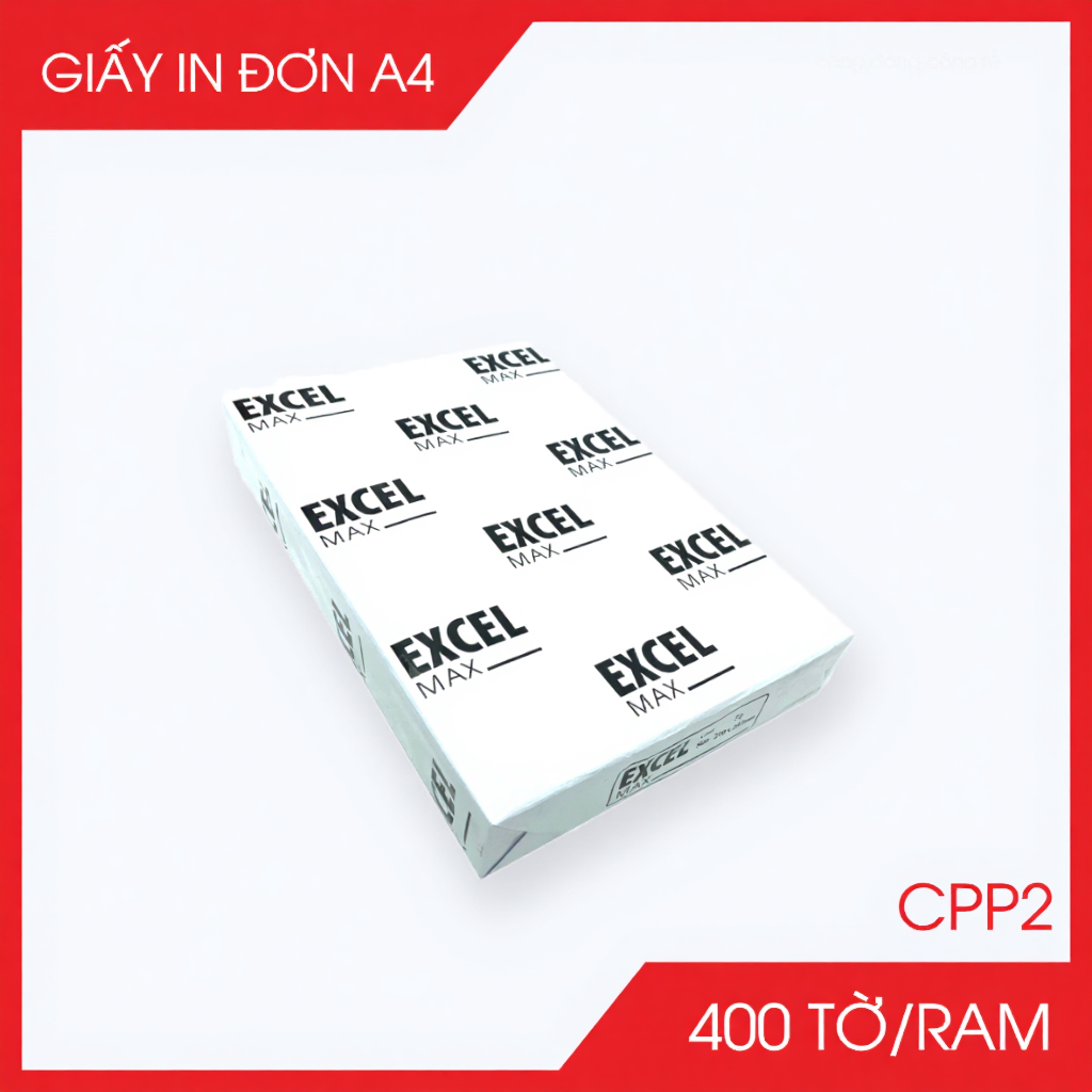 Combo 5 ream giấy in A4 nhập Thái Lan 72gsm