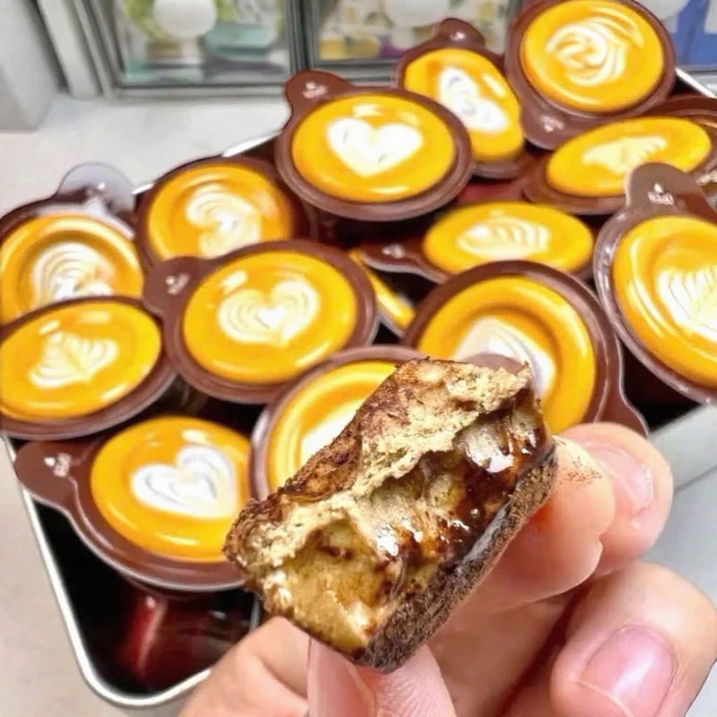 1 Cái Kẹo Cafe CAPUCHINO Siêu Ngon