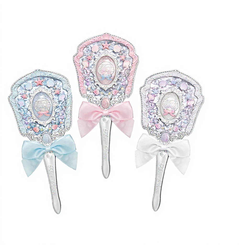 Gương cầm tay vỏ sò ngọc trai Shell’s Jewel Flower Knows