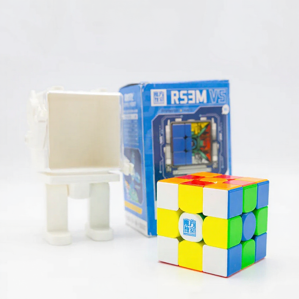 Rubik 3x3 MoYu RS3M V5 RS3 M 3x3 Magnetic Ball Core UV Rubic 3 Tầng Cao Cấp Nam Châm Đồ Chơi Trí Tuệ