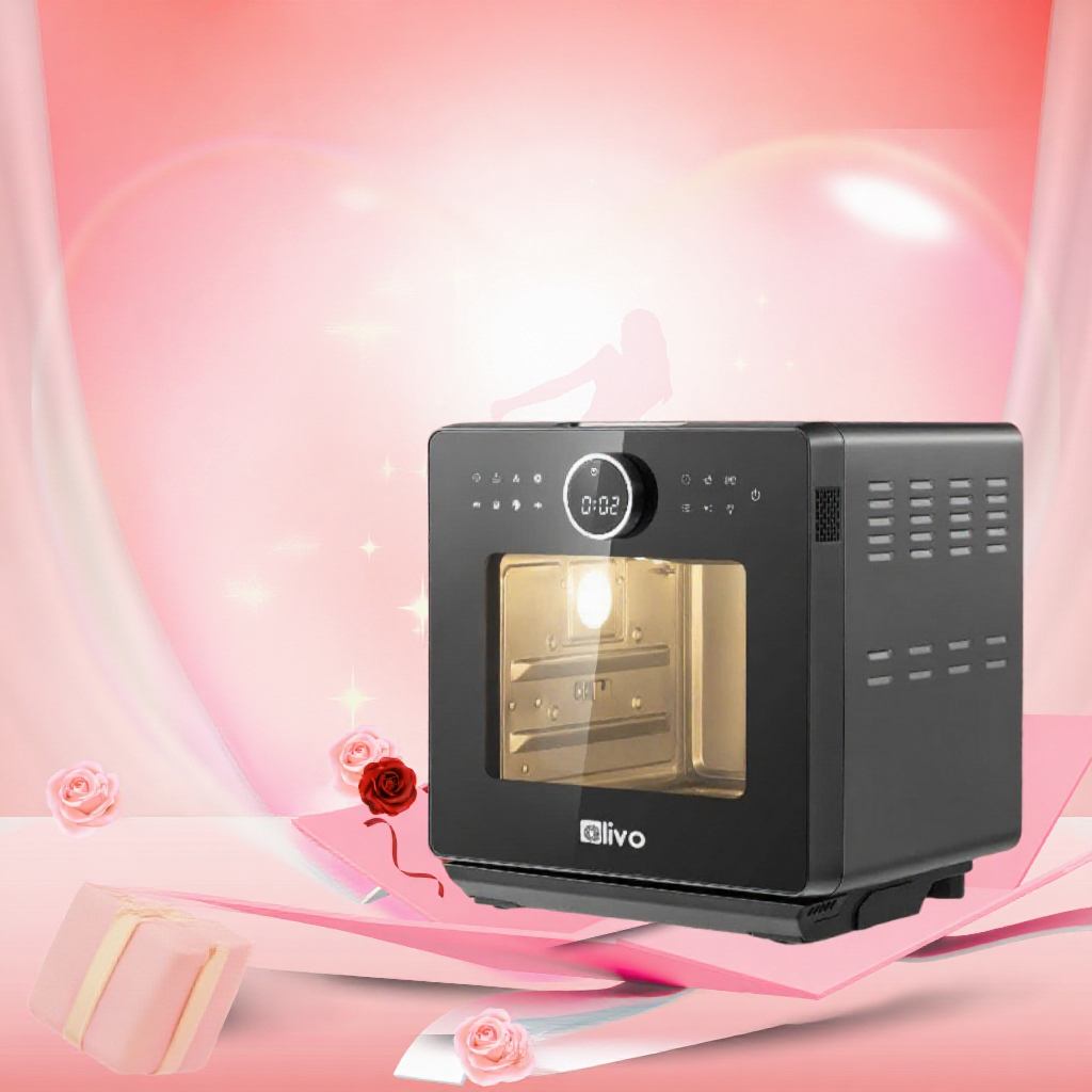 Nồi Chiên Hơi Nước OLIVO SF16 PRO MAX 2025 Công Nghệ Chiên Hấp 4 Trong 1 Độc Đáo - Hàng Chính Hãng