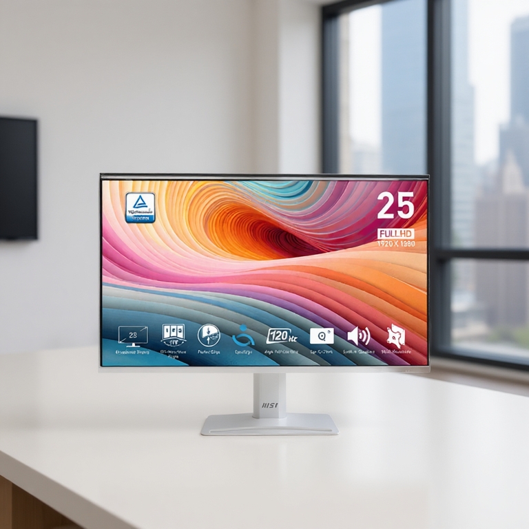 Màn Hình MSI PRO MP251 E2 (25inch, IPS, FHD, 120Hz, 1ms, Loa, EyesErgo) - Hàng chính hãng