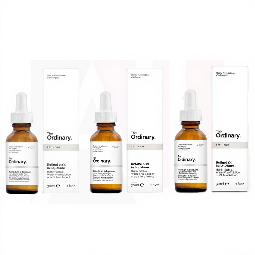 Tinh Chất Chống Lão Hóa The Ordinary Retinol 0.2% - 0.5% - 1% Trong Squalane 30ml