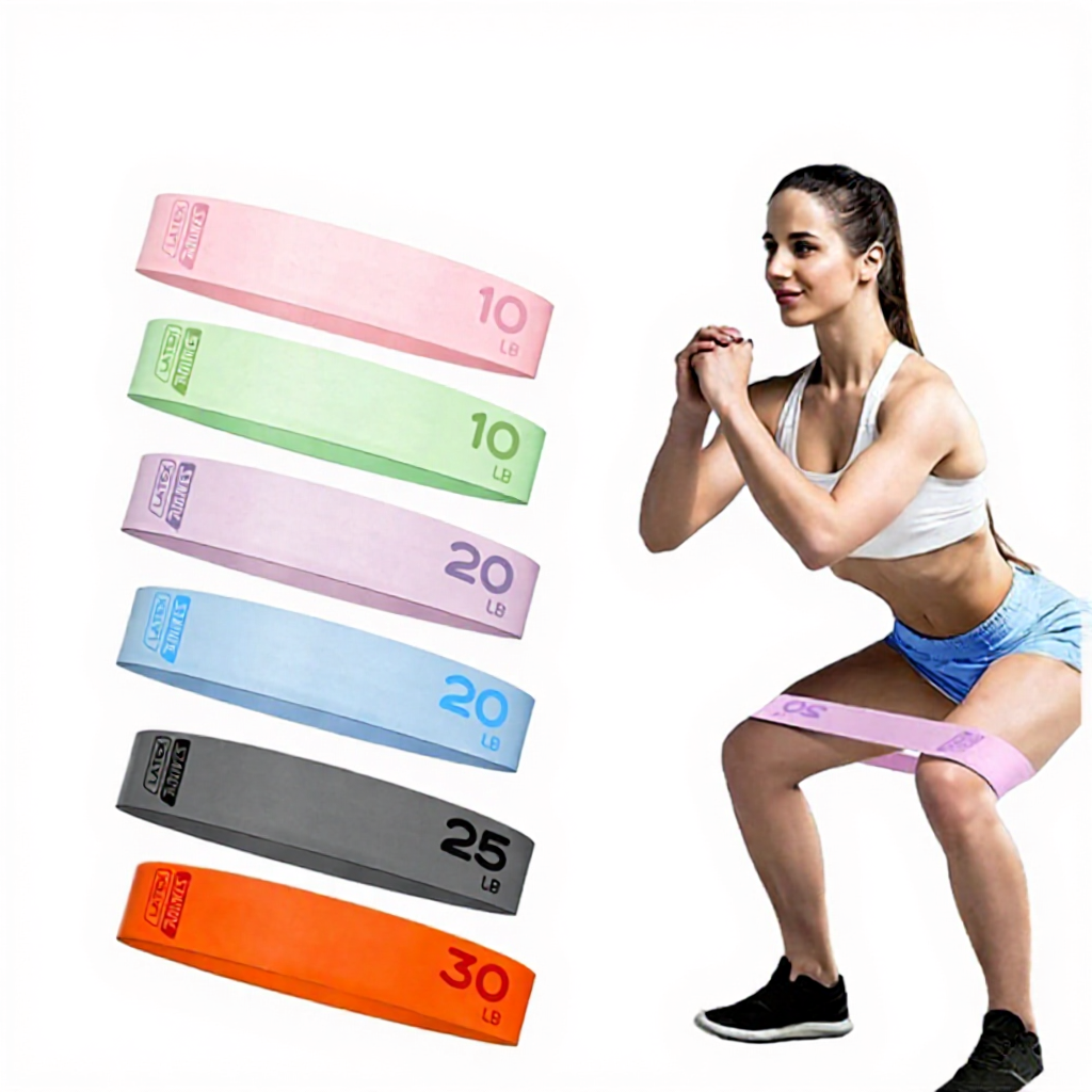 Dây Kháng Lực Miniband Aolikes 3619 Version 2025 Cao Cấp Hỗ Trợ Tập Gym Độ Mông Đùi Chất Liệu Cao Su