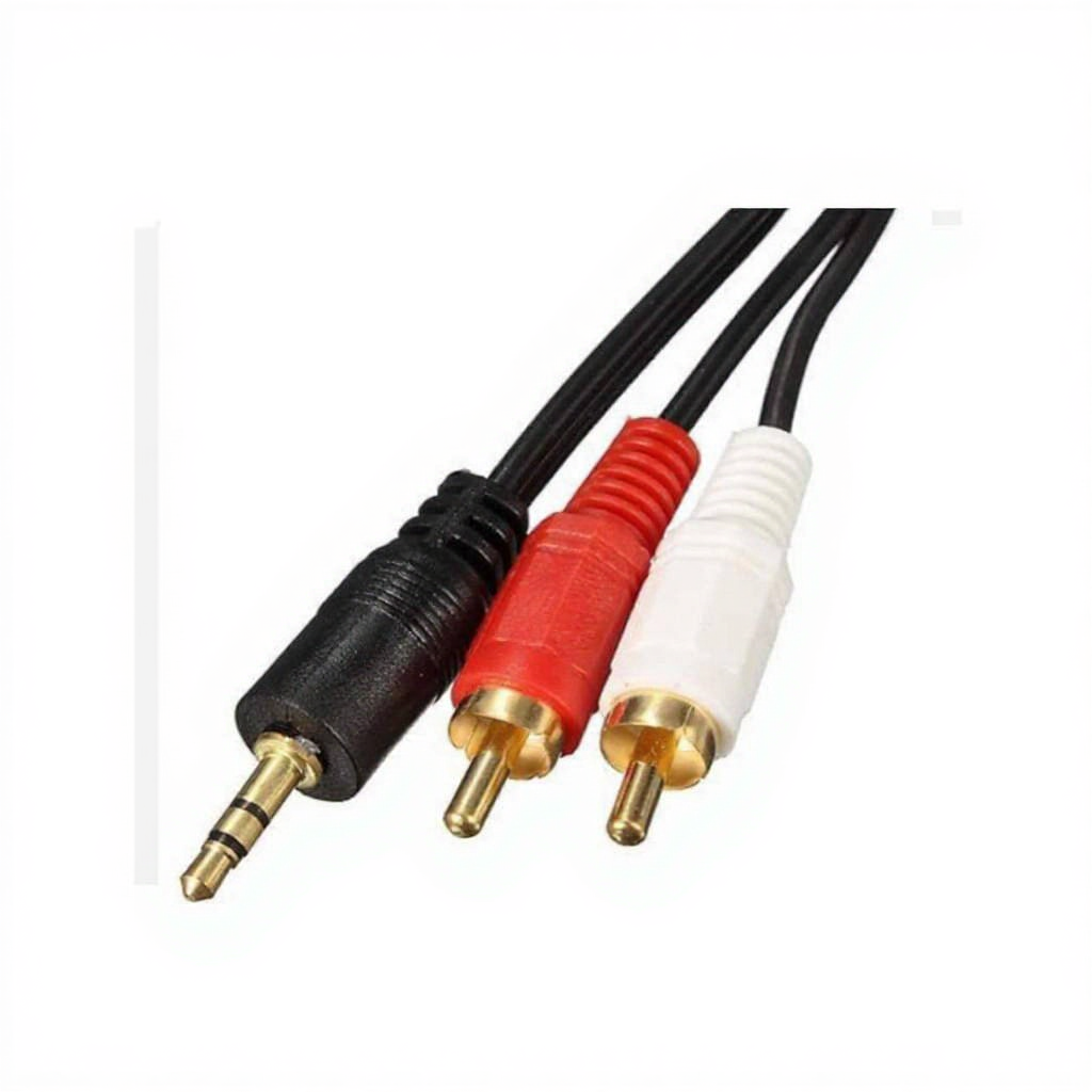 Dây loa 3.5mm ra 2 đầu bông sen 1.5m/3m/5m