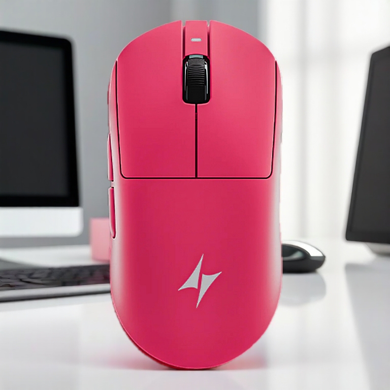 Chuột không dây Gaming ATK A9 phù hợp văn phòng,chơi game - Độ nhạy thấp - Có app tùy chỉnh - Sensor max PAW3395