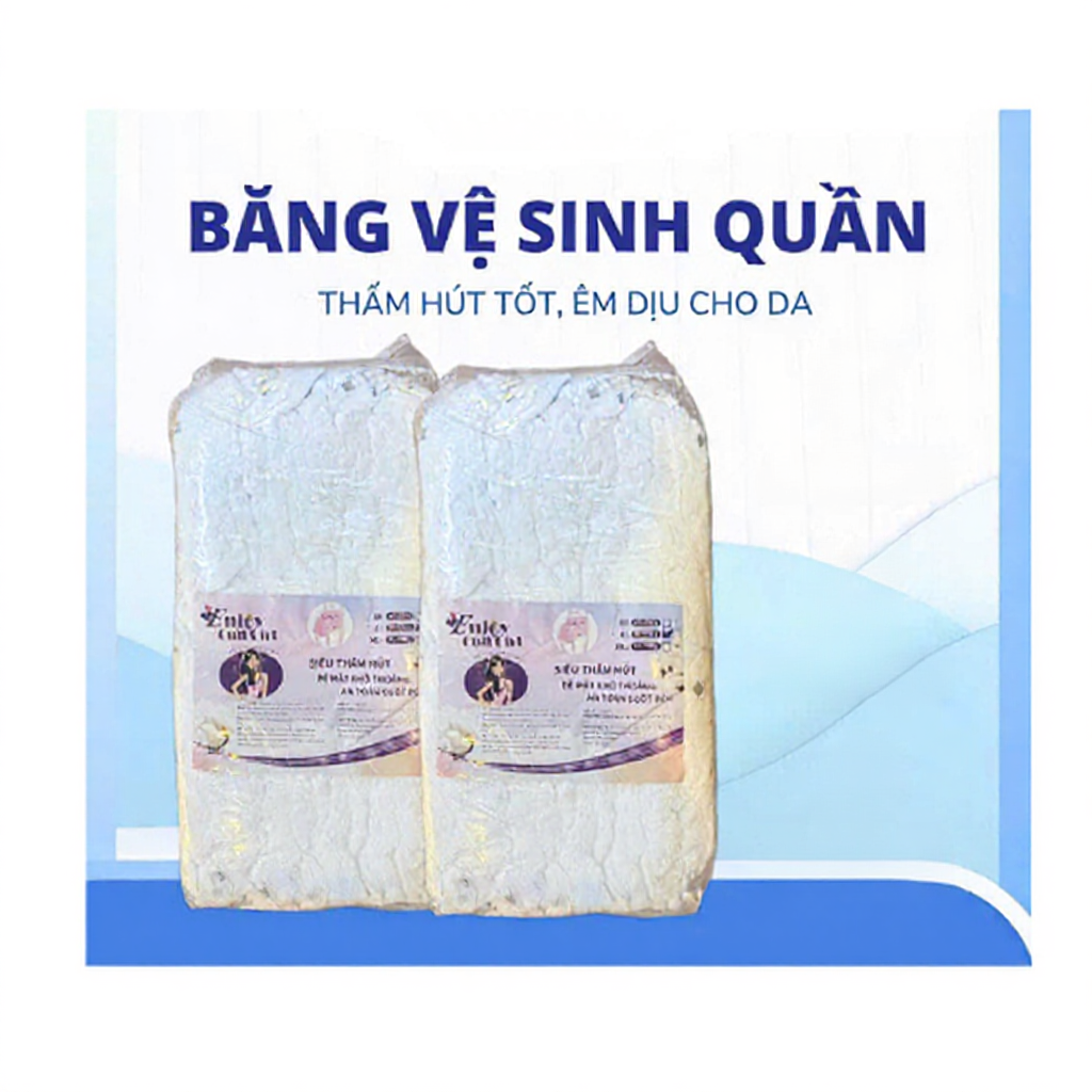 Combo 50/100 miếng Băng vệ sinh quần Enjoy cull girl size (45-80kg)
