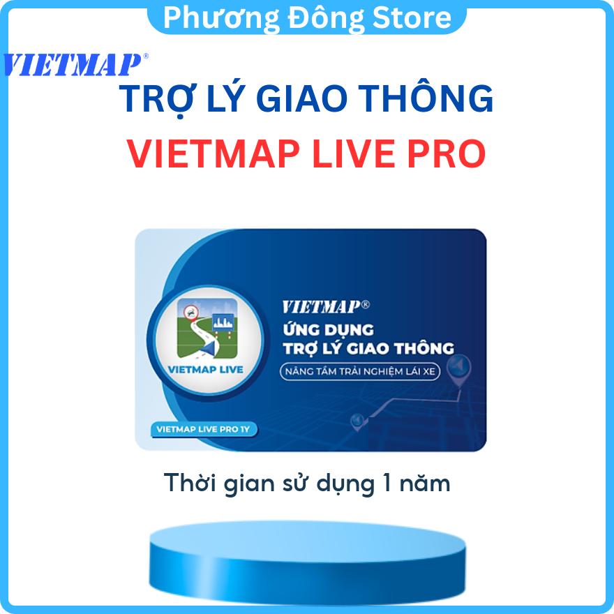[GIAO HỎA TỐC] THẺ VIETMAP LIVE PRO - Dẫn Đường, Cảnh Báo Camera Phạt Nguội, Tốc Độ, Cảnh báo đường cấm