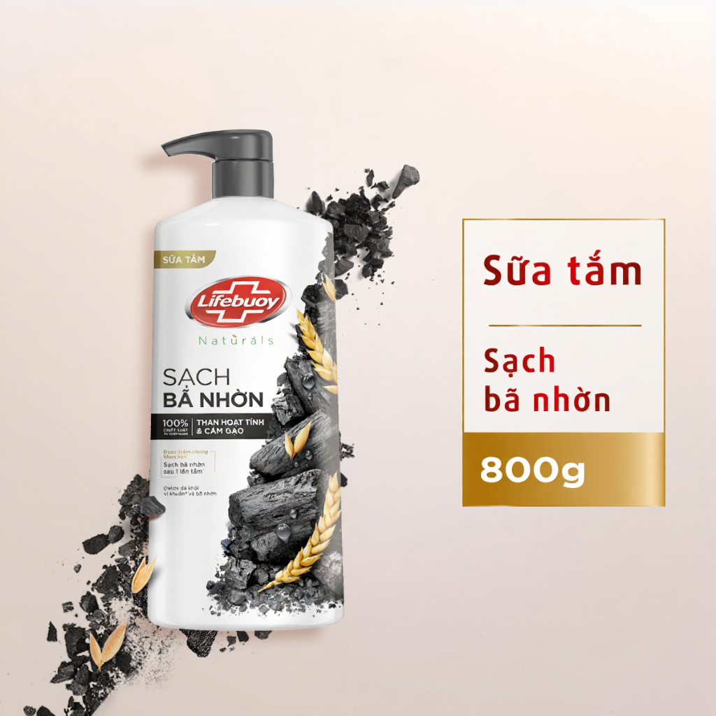 [LIVE] Sữa Tắm Lifebuoy 800gr Detox Và Sạch Sâu Khỏi Bụi Mịn Pm2.5 Detox 100% Từ Thiên Nhiên Diệt Kh