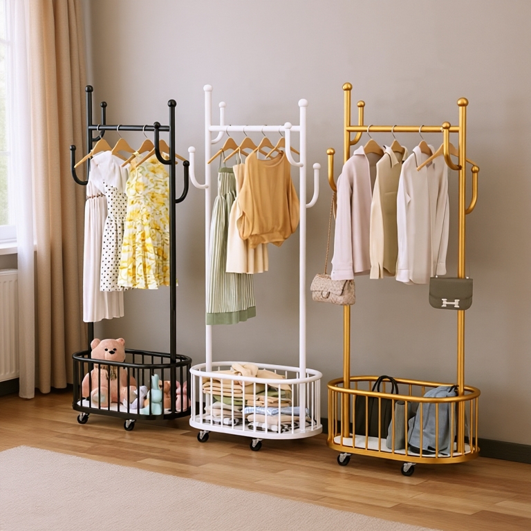 Giá treo quần áo sàn phòng ngủ giá treo quần áo cao cấp