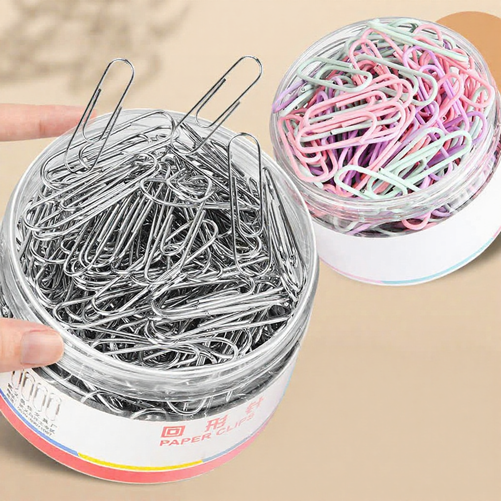 Ghim Kẹp Giấy A4 Nhiều Màu, Chất Liệu Cao Cấp