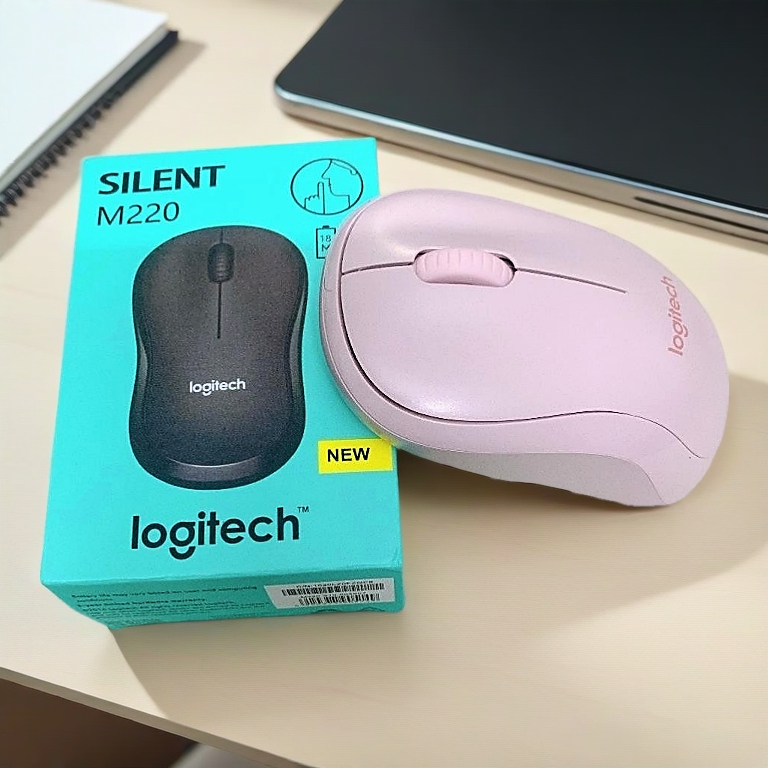 Chuột không dây Logiteche M220 Slient - Lựa chọn văn phòng giá rẻ, siêu nhạy, giảm tiếng ồn