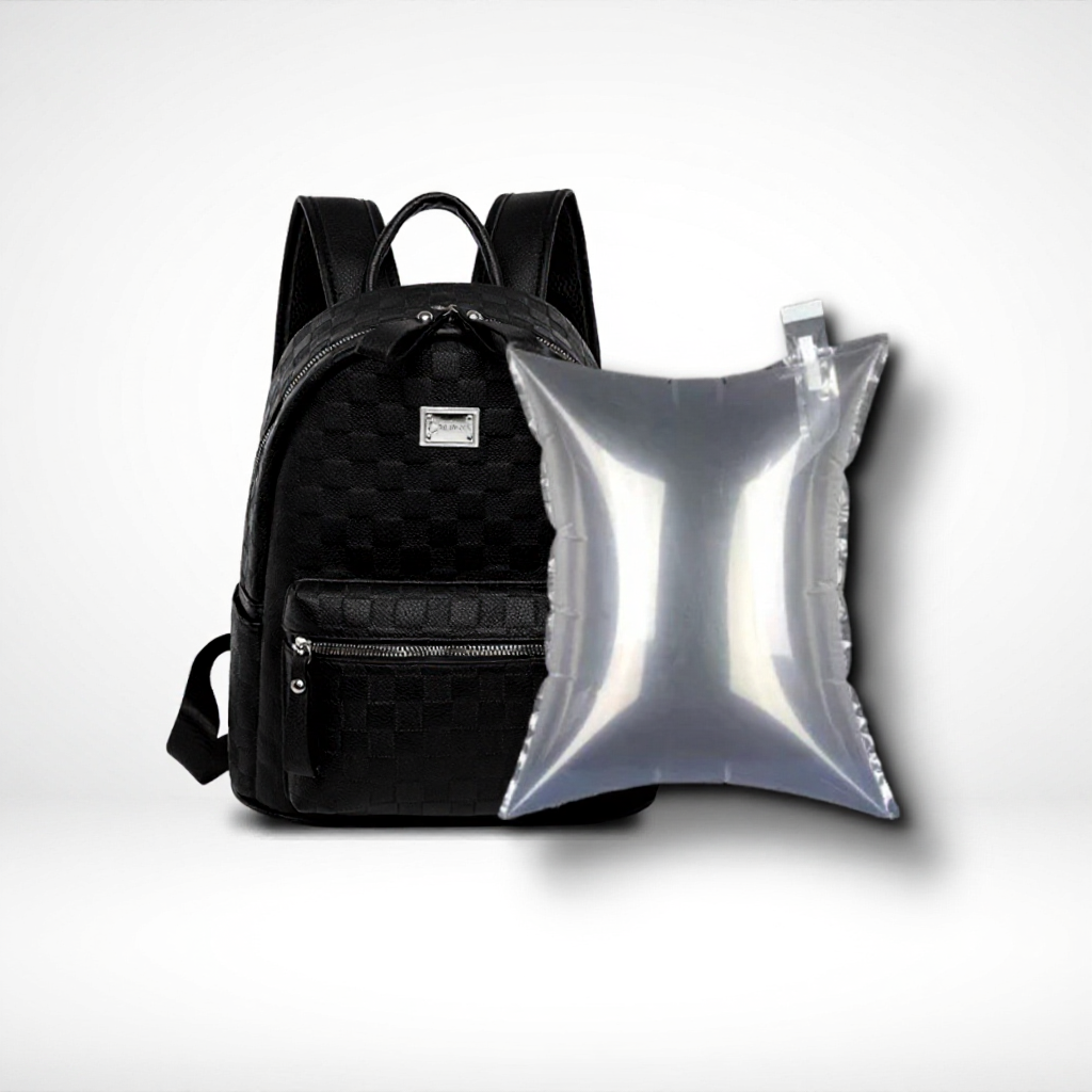 Balo Da PU Chống Thấm Nước Thời Trang Nam Nữ IBAG