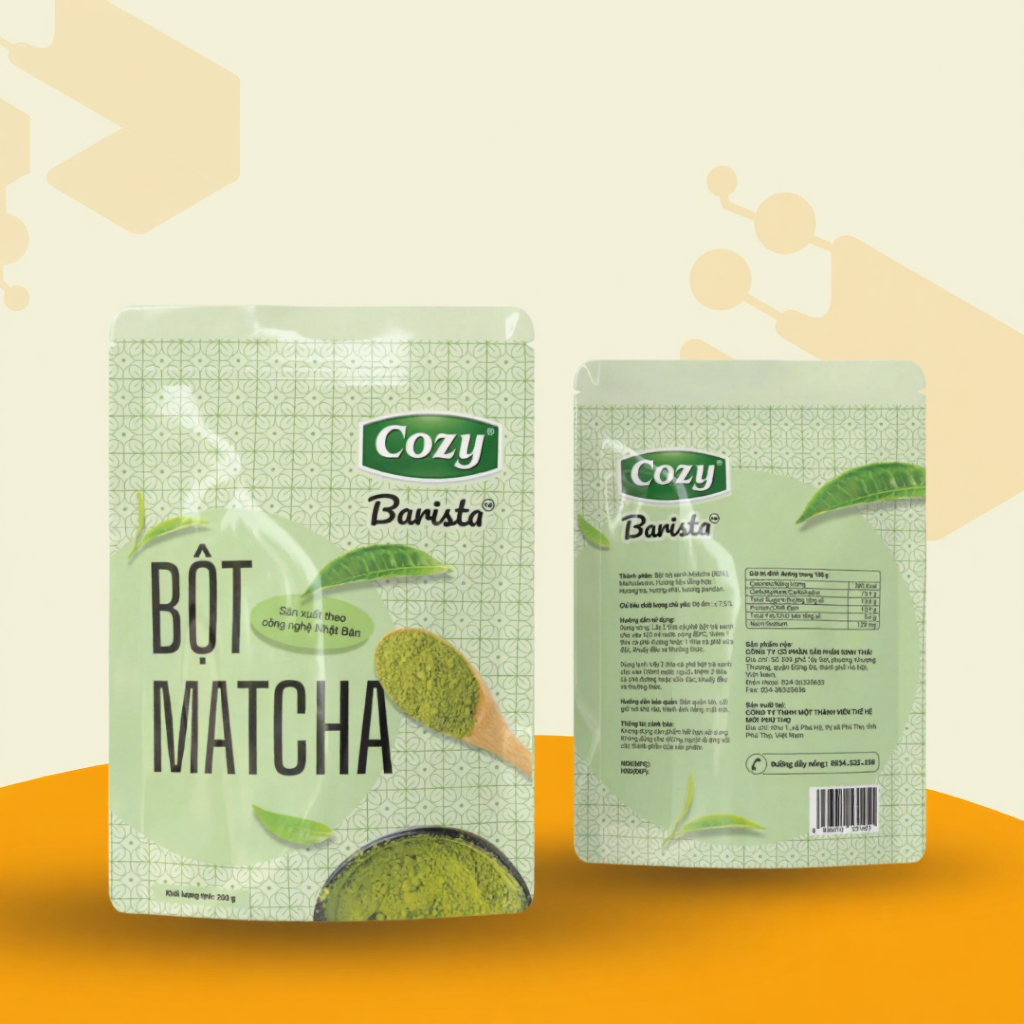 Bột Matcha Cozy 200gr - Matcha Cozy Barista