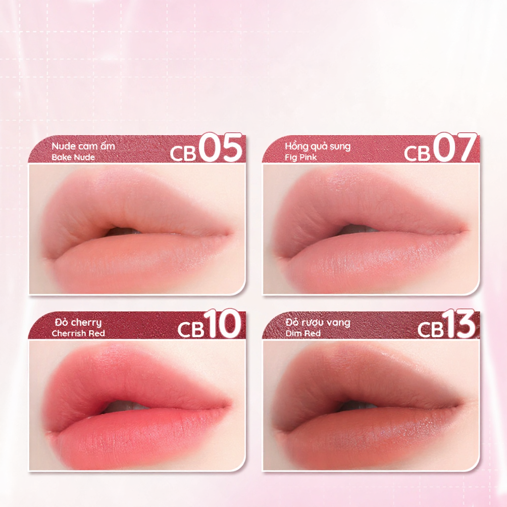 Son Kem Cat's Lab Blur Lip Velvet Chất Lì Mềm Mịn và Dễ Tán 2.5g