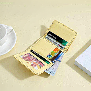   Permanenty  Ví ngắn in hình Gấu Nữ Dễ Thương Đa Năng 