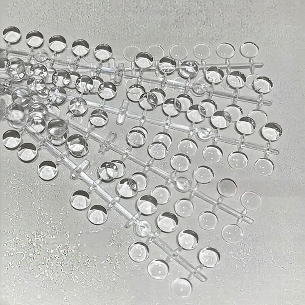 Móng mẫu nail tròn trong sơn mẫu, đánh dấu màu (120 móng tặng kèm băng keo)