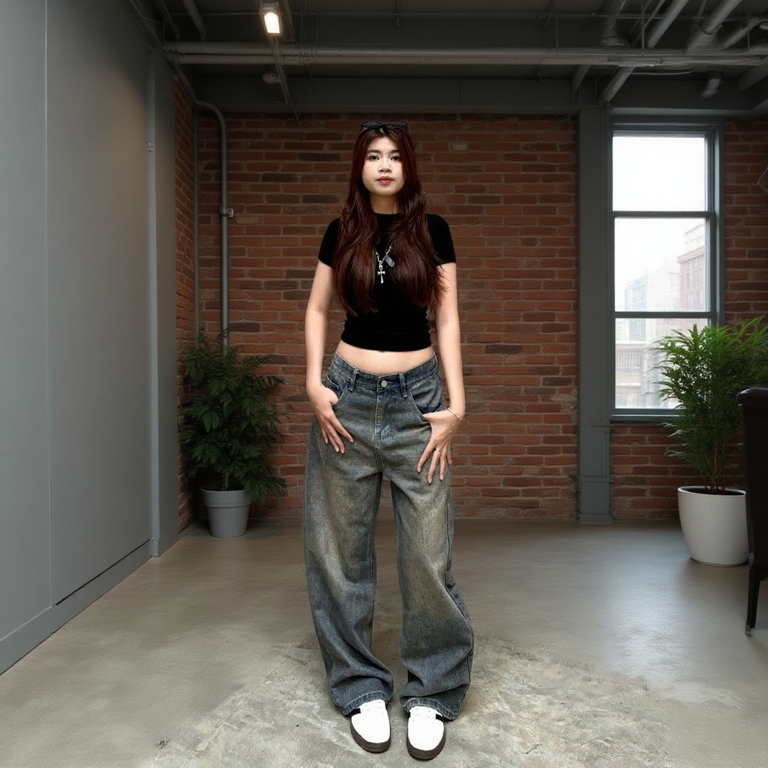 Quần Jean Ống Rộng LODES CLUB Form Unisex Cho Cả Nam Và Nữ Chất Liệu Denim Cao Cấp,Phong Cách Retrol