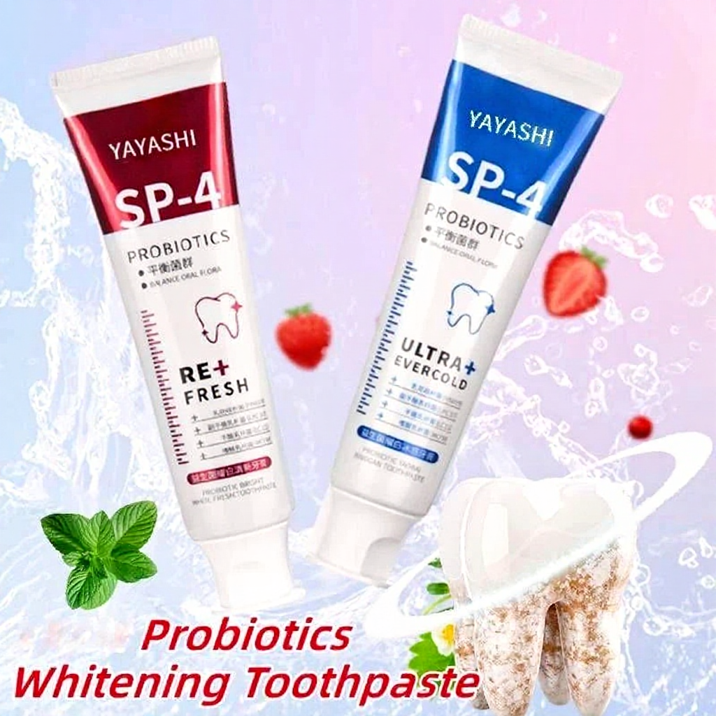 Kem Đánh Trắng Răng Tự Nhiên SP4 YAYASHI Hương Thơm Mát