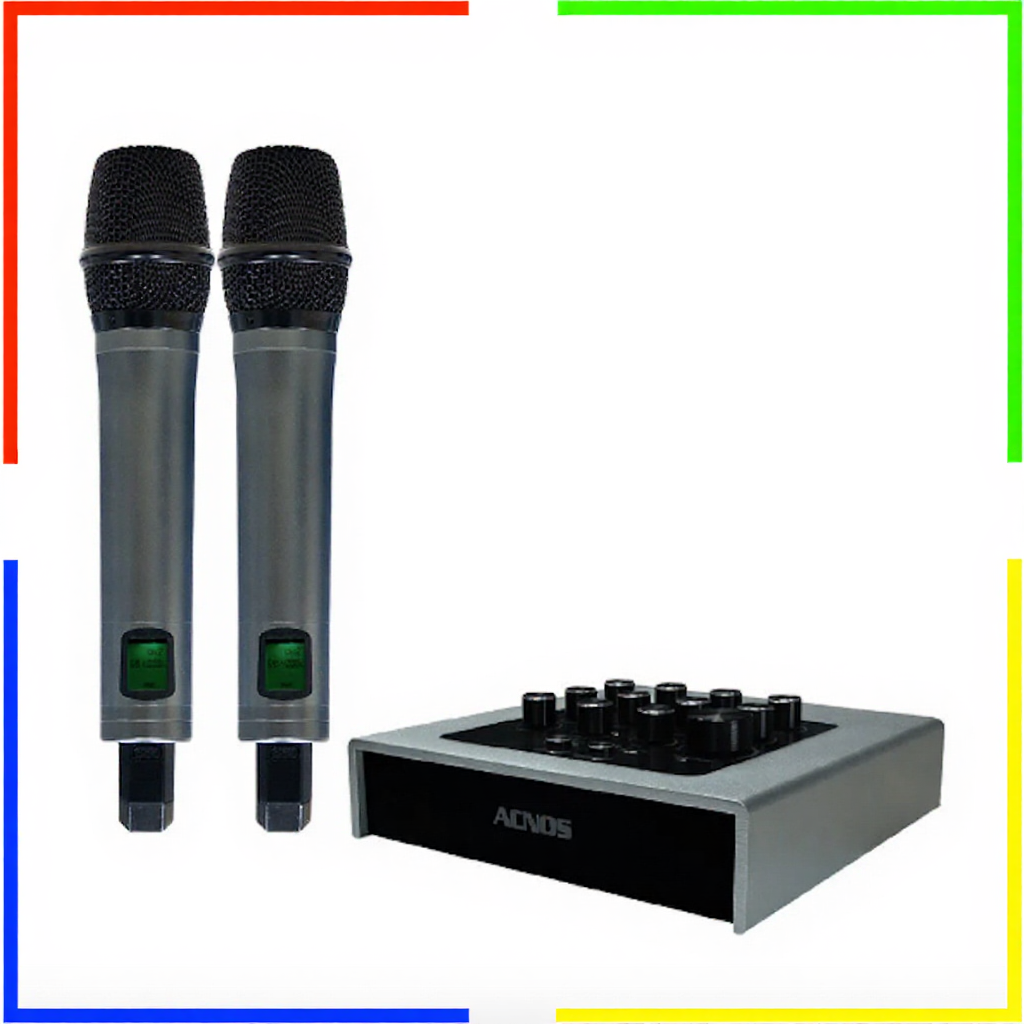 ACNOS Mi30U PRO VANG SỐ CHỈNH CƠ TÍCH HỢP BLUETOOTH & MICRO KHÔNG DÂY UHF