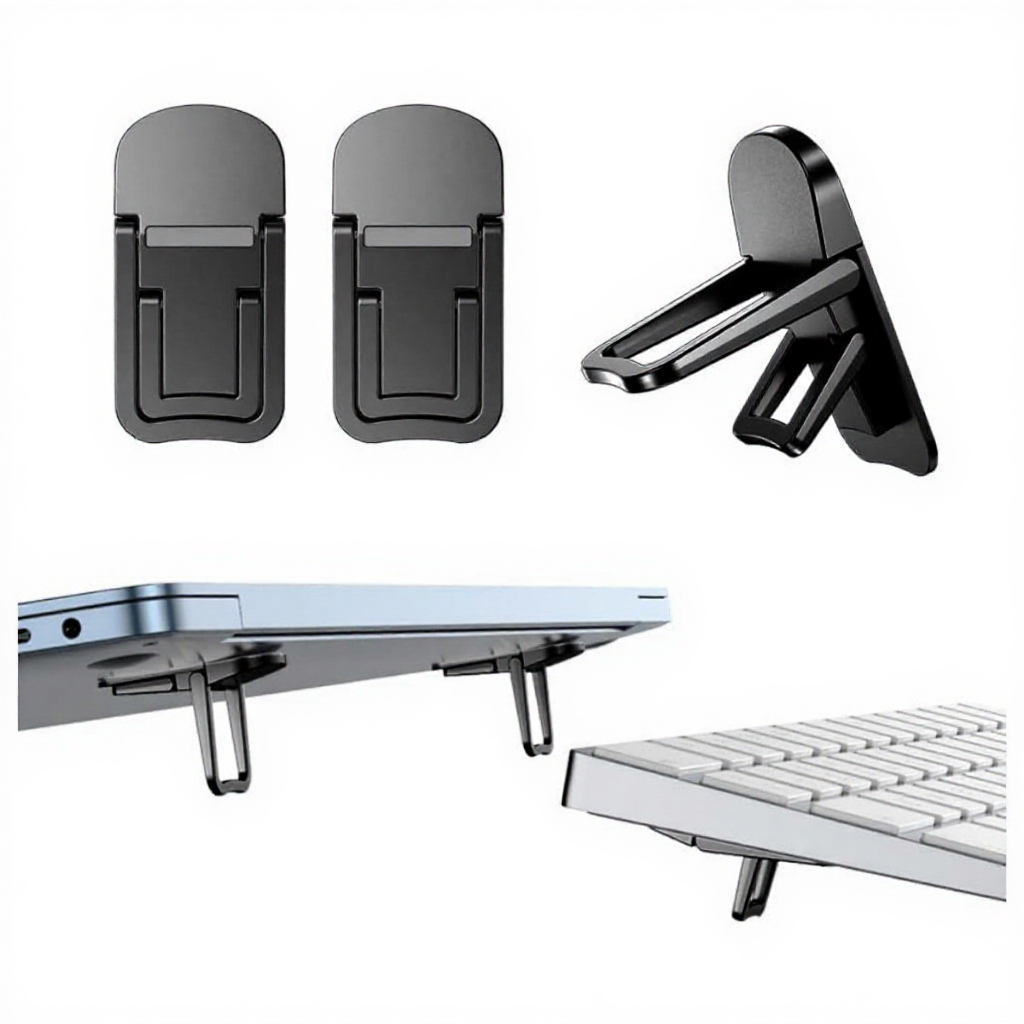 2 Chân Đế Laptop Mini Có Thể Gập Lại