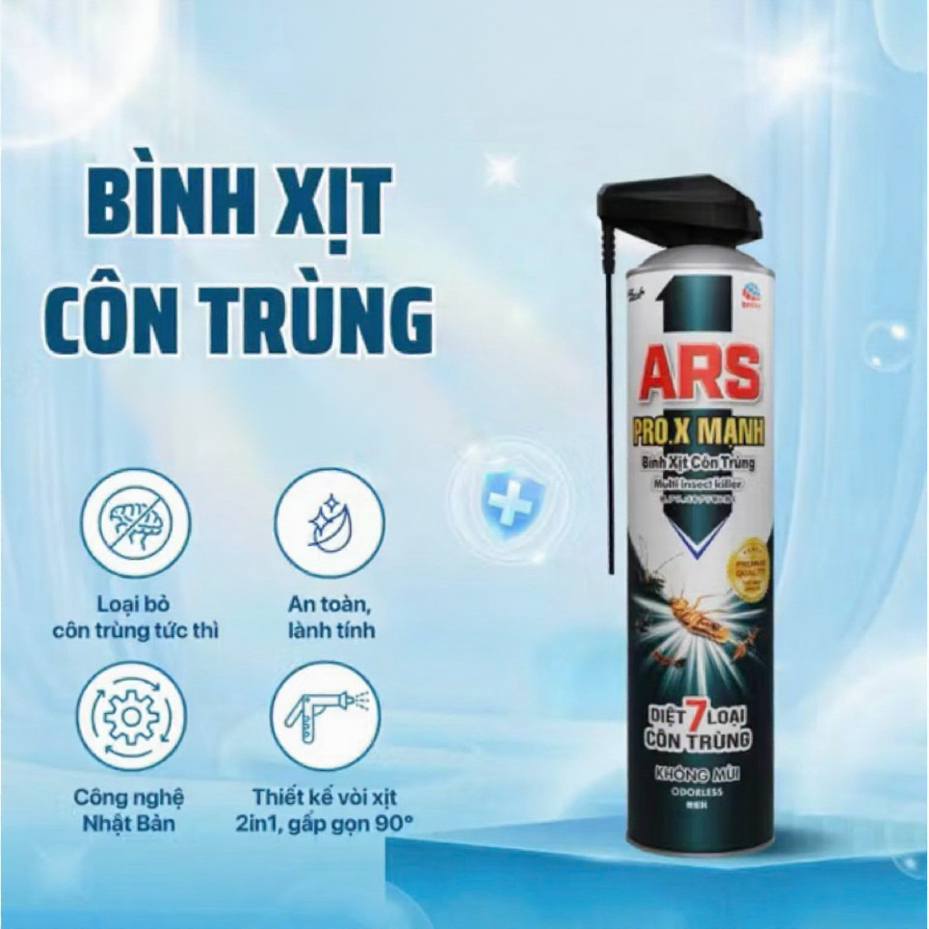 Bình xịt muỗi ARS ProX 600ml