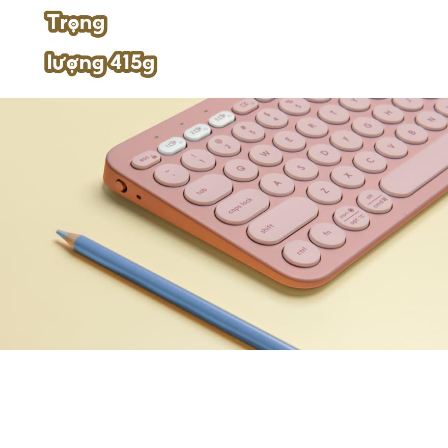 [🔰Chính Hãng] Bàn Phím Bluetooth Không Dây Logitech K380 - Silent, Mỏng Nhẹ iPad, Laptop, Điện Thoại