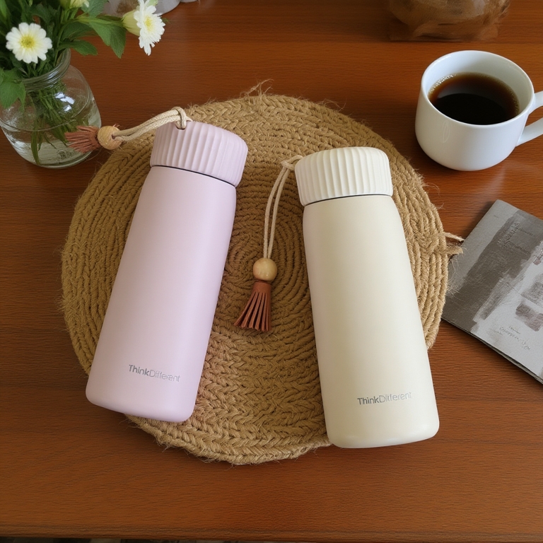Bình Nước Giữ Nhiệt Bằng Thép Không Gỉ 304 Dễ Thương 500ml/450ml/400ml/250ml