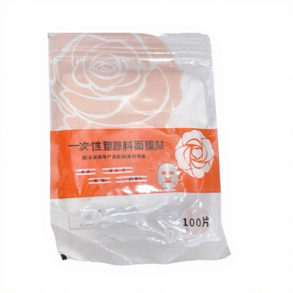Mặt nạ nilon ủ tê, màng nilong ủ tê, ủ kem, cấp ẩm - Bịch 100 miếng