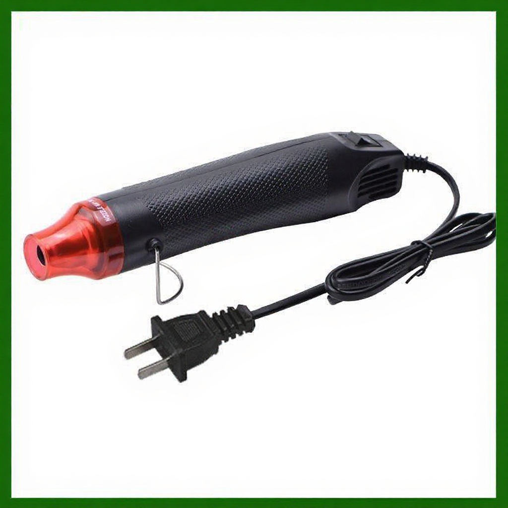 Máy khò nhiệt cầm tay mini 220V 300W, thiết kế gọn nhẹ