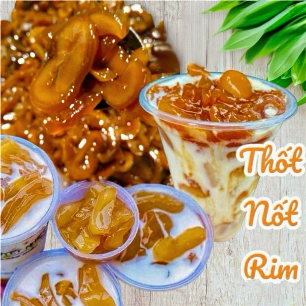 Thốt nốt rim đường thốt nốt - Hộp 1kg - Thơm ngon, mềm dẻo
