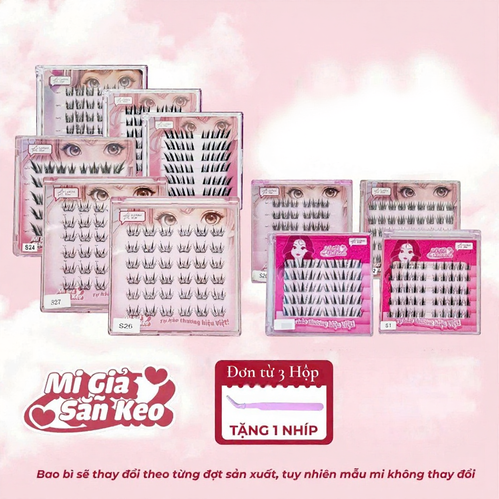 Lookme Star - Lông Mi Giả Sẵn Keo