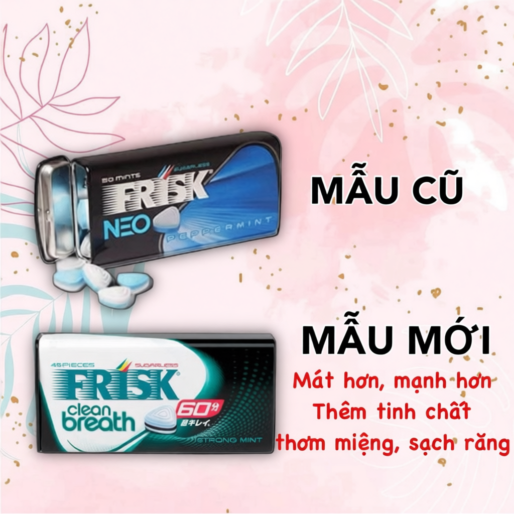 Kẹo Ngậm Bạc Hà Frisk Neo Peppermint