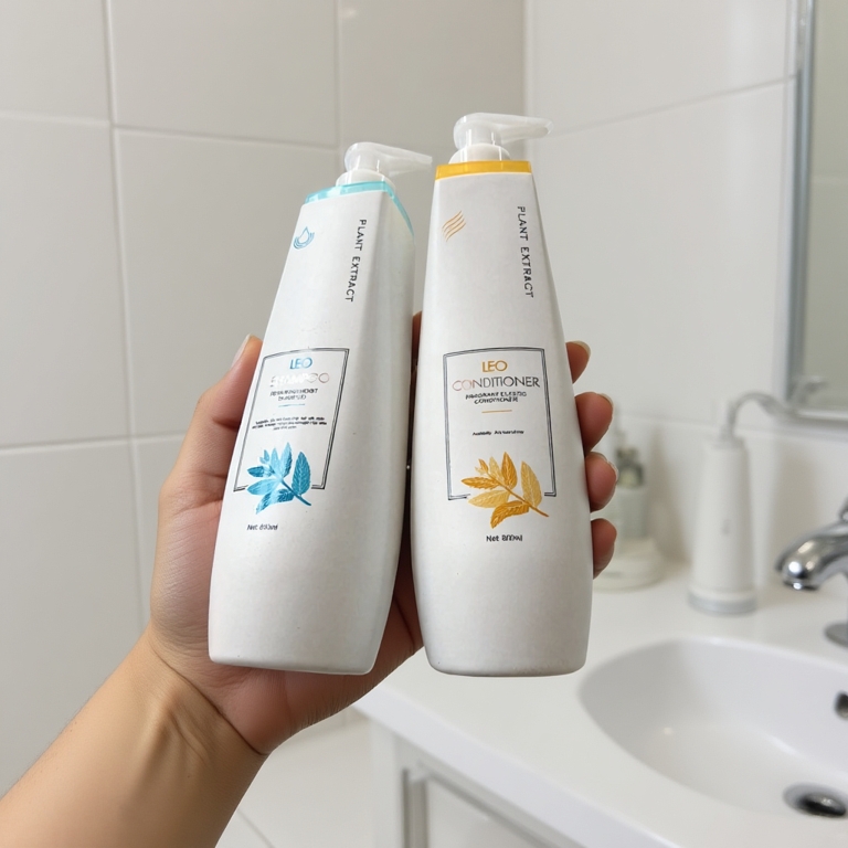 CHÍNH HÃNG Cặp dầu gội xả phục hồi tóc hư tổn siêu mềm mượt tóc LEO PROSEE 800ml