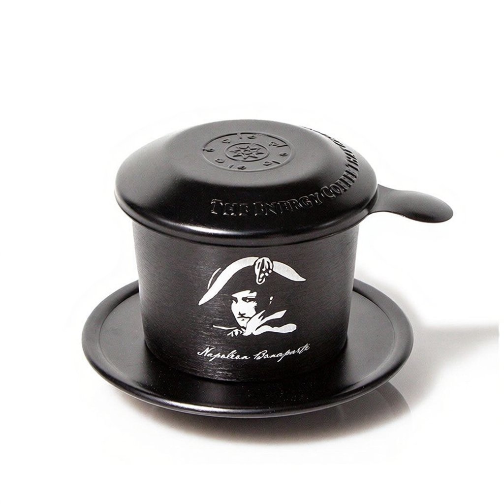 Phin Nhôm Tráng Men Đen Pha Cà Phê Trung Nguyên Legend