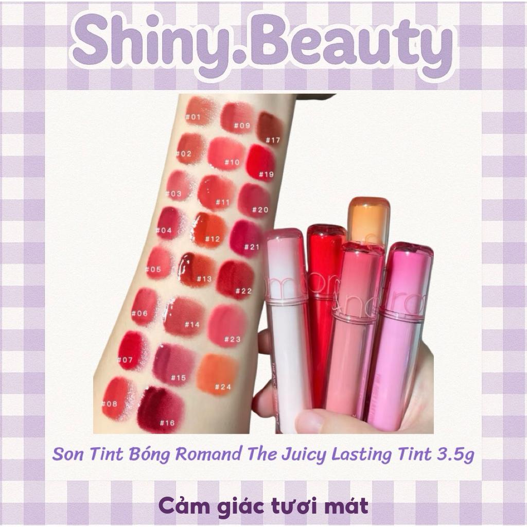 [Mẫu Mới] Son Bóng Romand Juicy Lasting Tint 3.5g Full Màu Hàn Quốc
