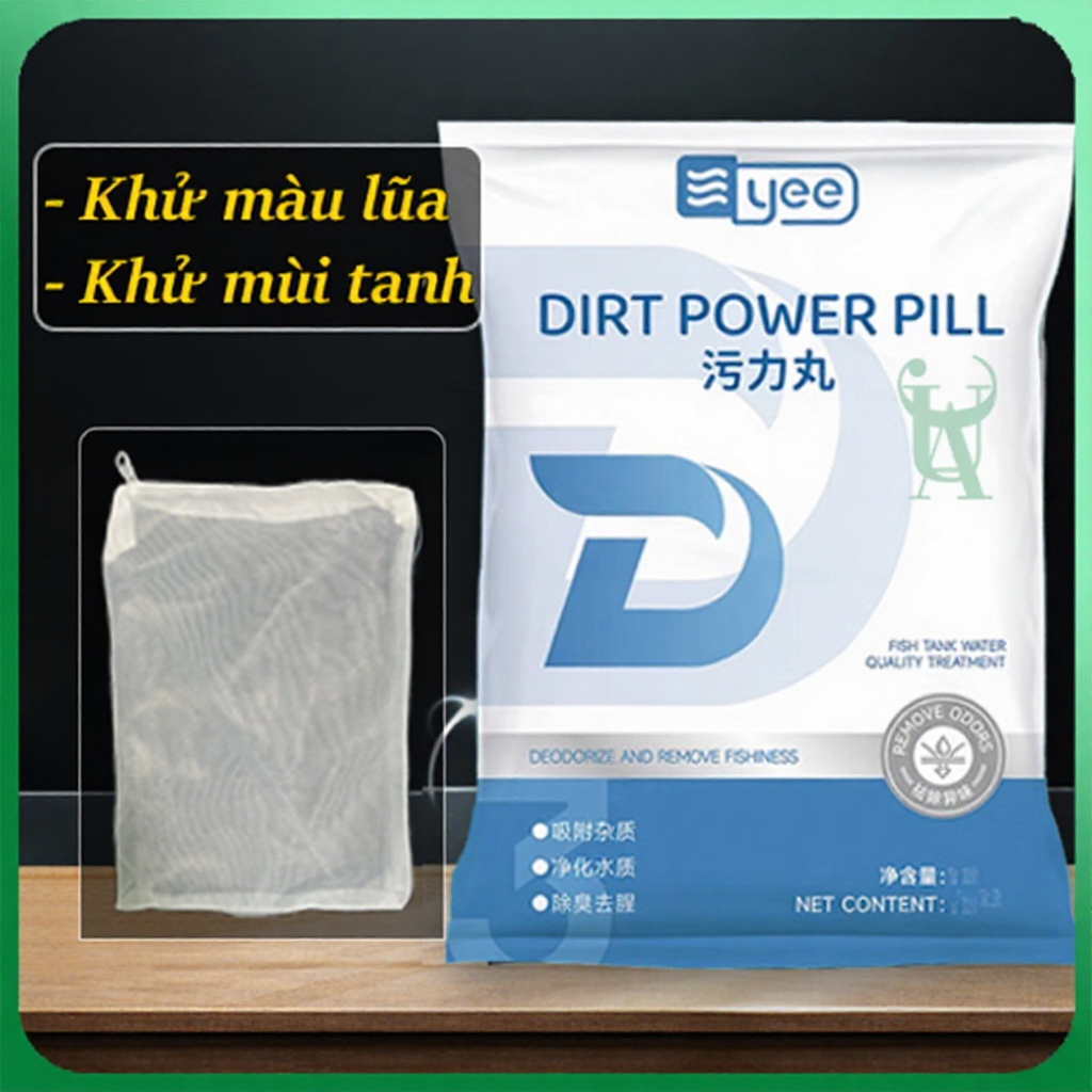 Vật liệu lọc Purigen YEE làm trong nước bể cá hồ thuỷ sinh