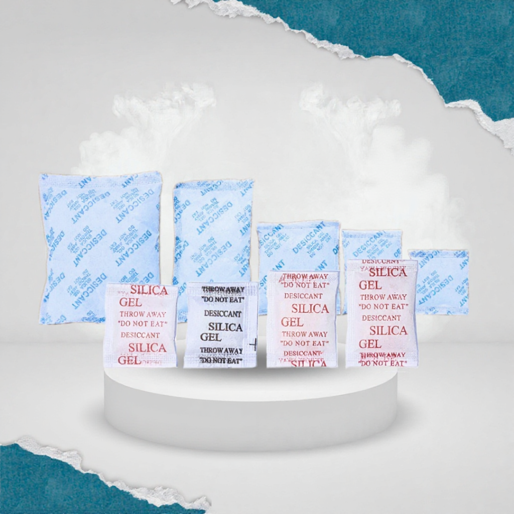 [Hot] Gói Hút Ẩm Silica Gel Chống Ẩm Mốc, Khử Mùi Đa Năng, Nhiều Trọng Lượng